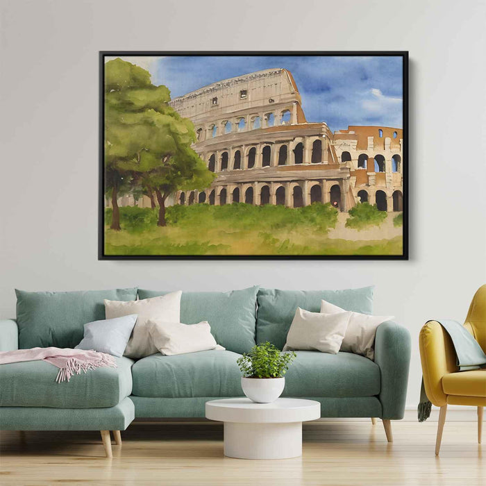 Watercolor Colosseum #108 - Kanvah