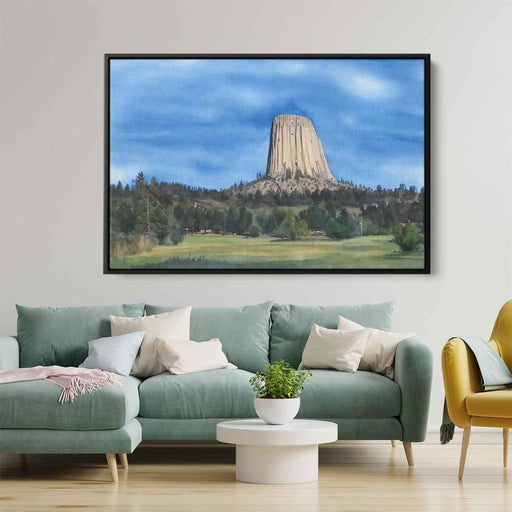 Watercolor Devils Tower #115 - Kanvah