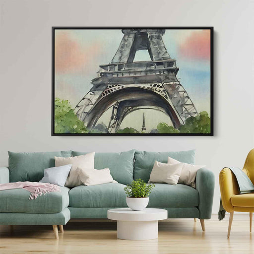 Watercolor Eiffel Tower #112 - Kanvah