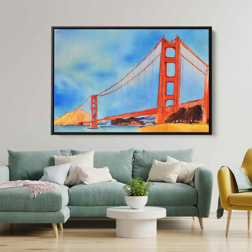 Watercolor Golden Gate Bridge #115 - Kanvah