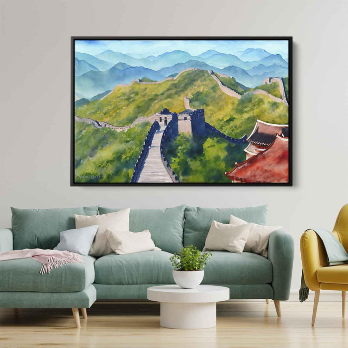 Watercolor Great Wall of China #105 - Kanvah