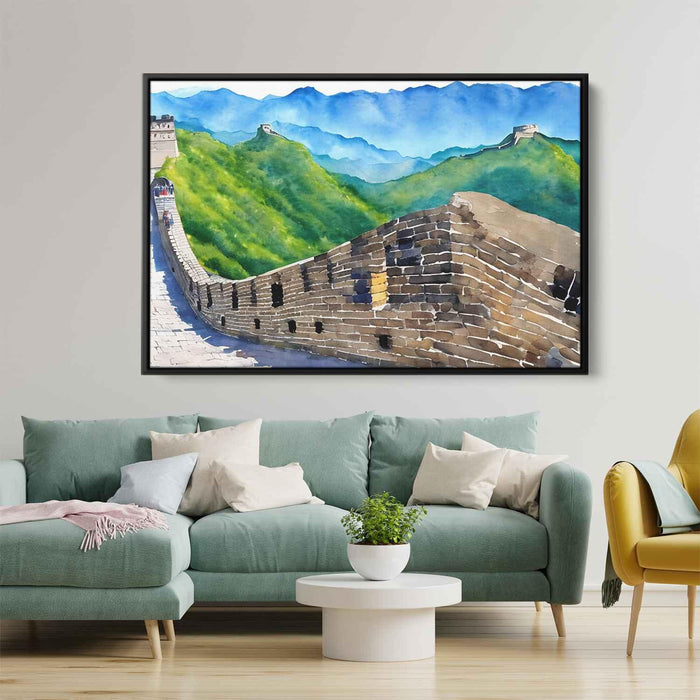 Watercolor Great Wall of China #108 - Kanvah