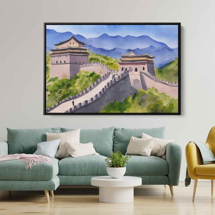 Watercolor Great Wall of China #110 - Kanvah