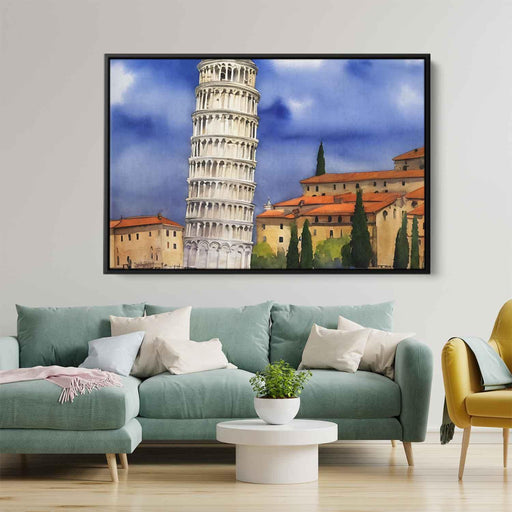 Watercolor Leaning Tower of Pisa #105 - Kanvah