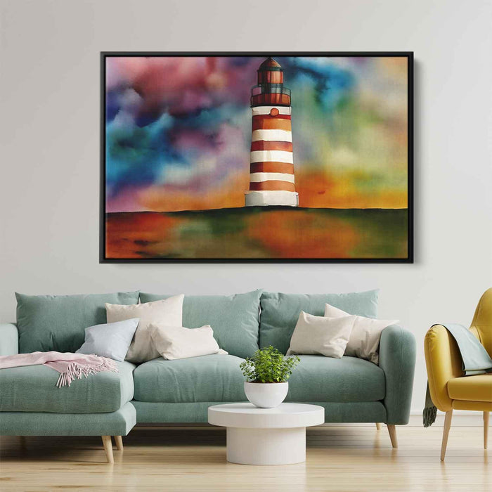 Watercolor Lighthouse #106 - Kanvah