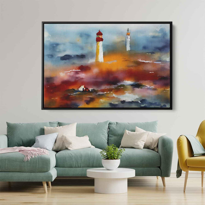 Watercolor Lighthouse #112 - Kanvah