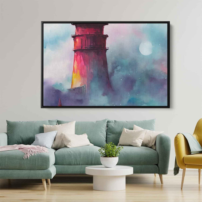 Watercolor Lighthouse #115 - Kanvah