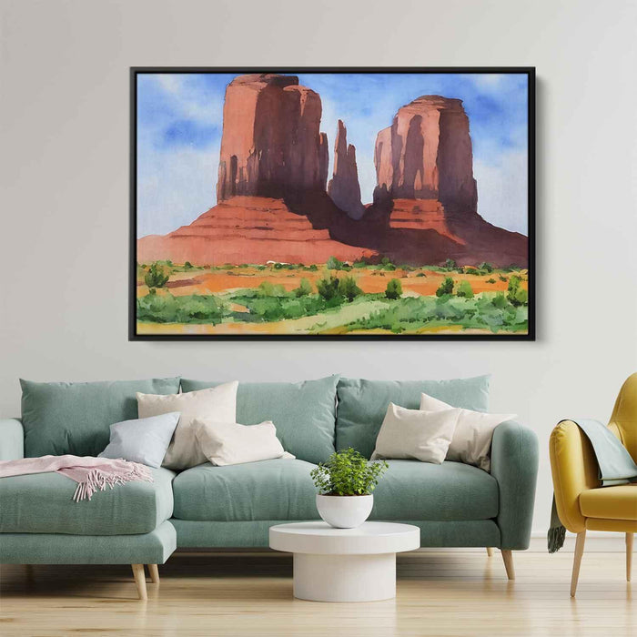 Watercolor Monument Valley #110 - Kanvah