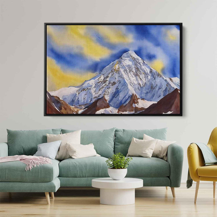 Watercolor Mount Everest #108 - Kanvah