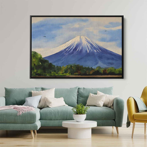 Watercolor Mount Fuji #108 - Kanvah