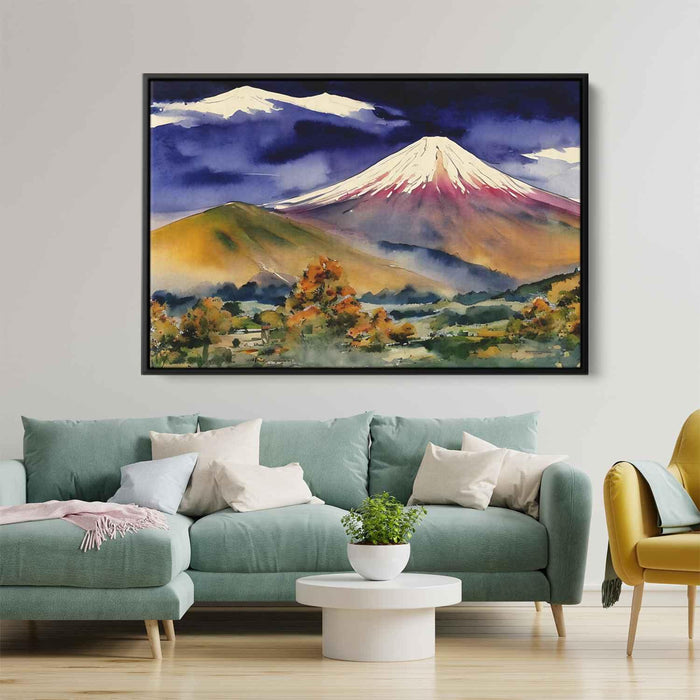 Watercolor Mount Fuji #112 - Kanvah