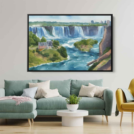 Watercolor Niagara Falls #110 - Kanvah