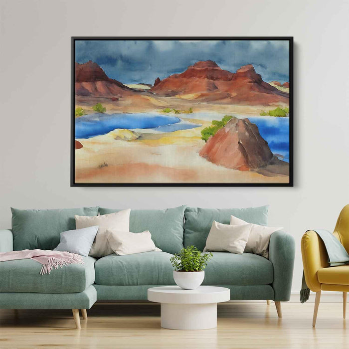 Watercolor Painted Desert #106 - Kanvah