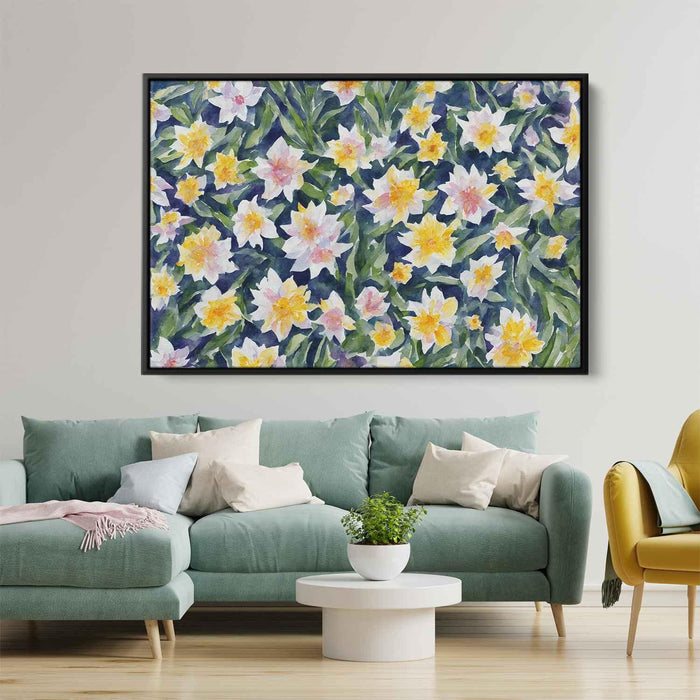 Watercolor Daffodils #106 - Kanvah