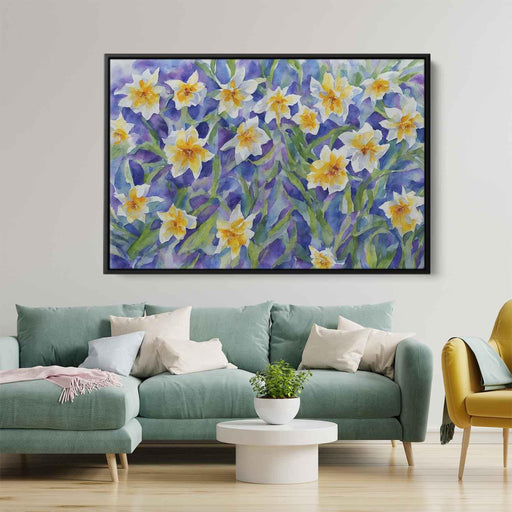 Watercolor Daffodils #110 - Kanvah