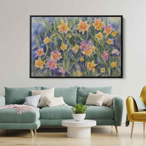 Watercolor Daffodils #113 - Kanvah