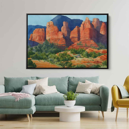 Watercolor Sedona Red Rocks #108 - Kanvah