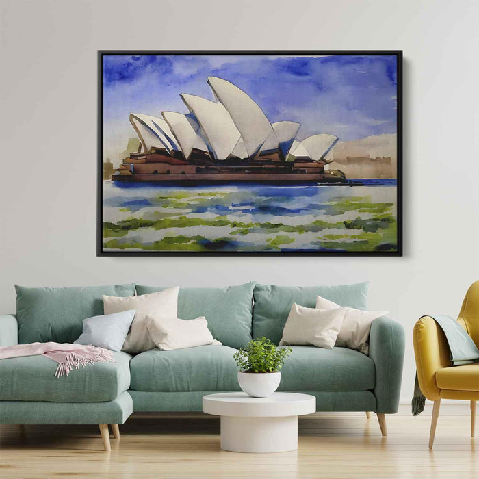 Watercolor Sydney Opera House #113 - Kanvah