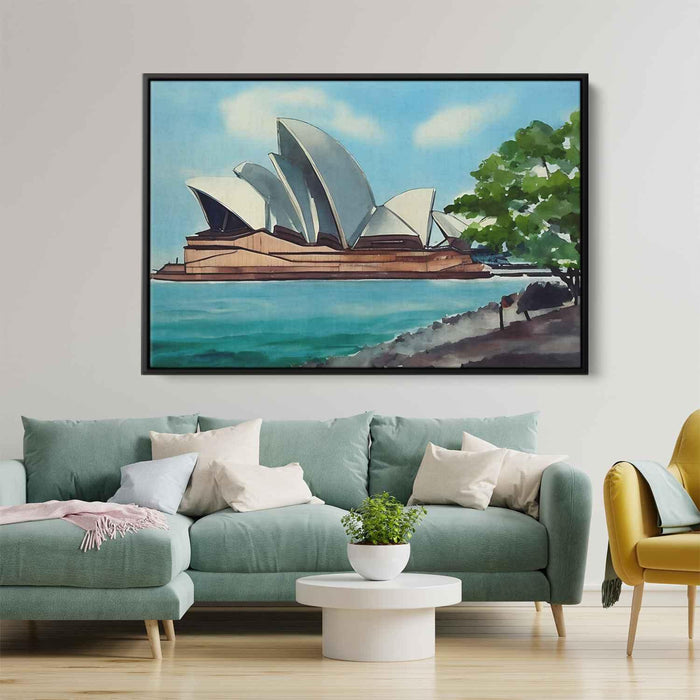 Watercolor Sydney Opera House #115 - Kanvah