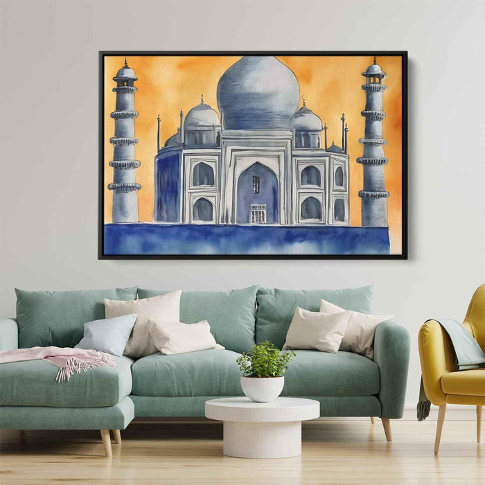 Watercolor Taj Mahal #105 - Kanvah