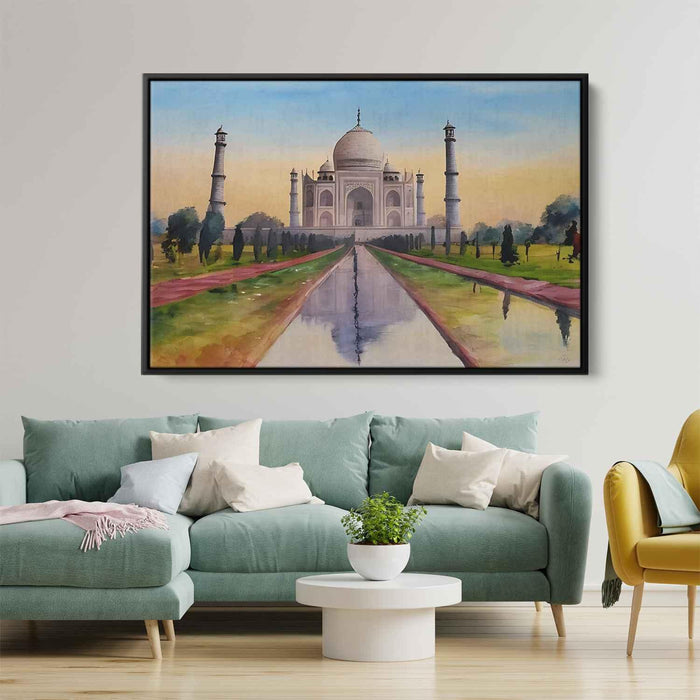 Watercolor Taj Mahal #106 - Kanvah