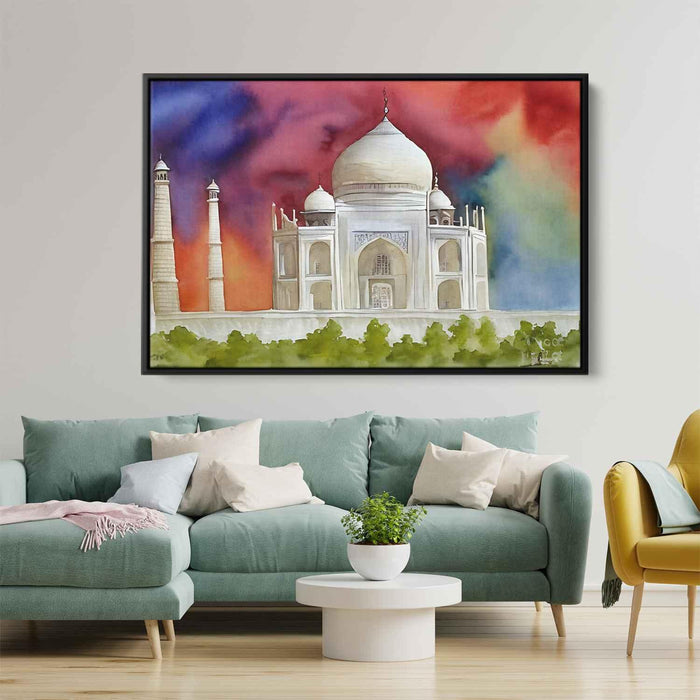 Watercolor Taj Mahal #108 - Kanvah