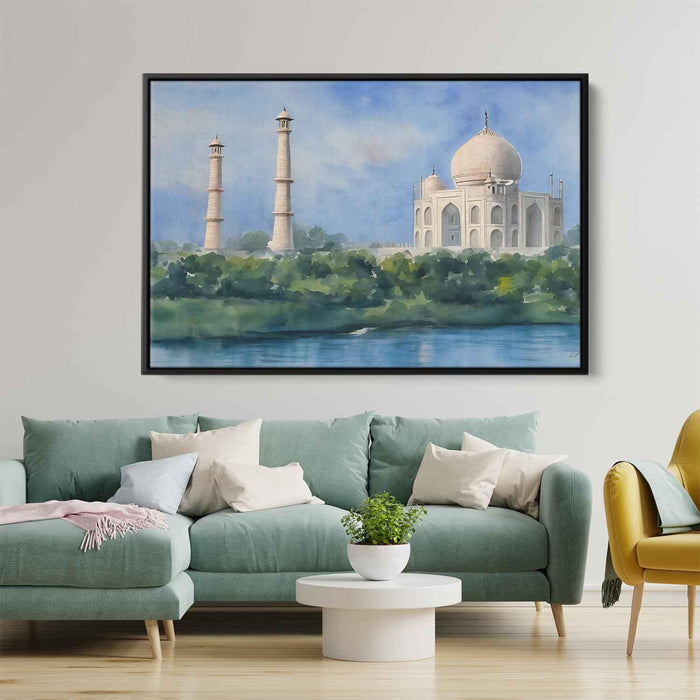 Watercolor Taj Mahal #112 - Kanvah