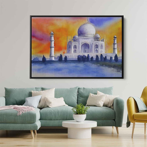 Watercolor Taj Mahal #113 - Kanvah