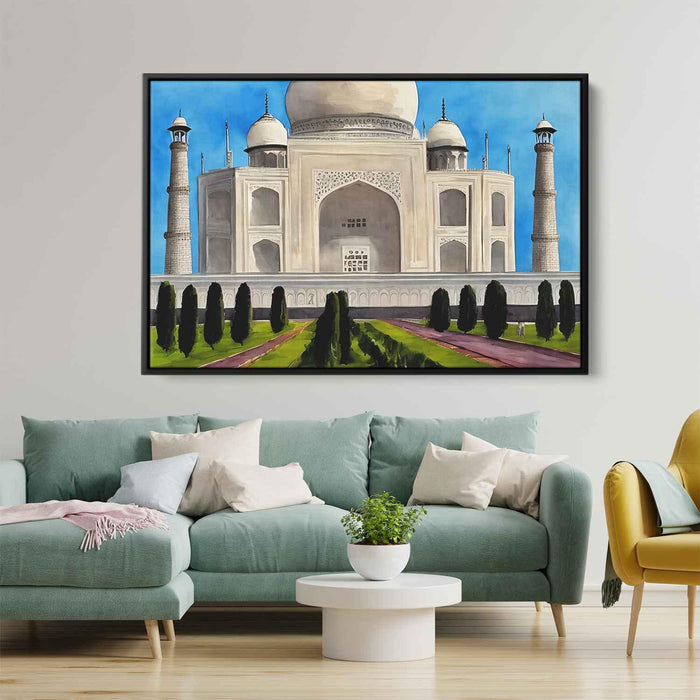 Watercolor Taj Mahal #123 - Kanvah
