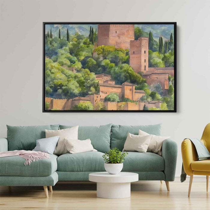 Watercolor Alhambra #108 - Kanvah