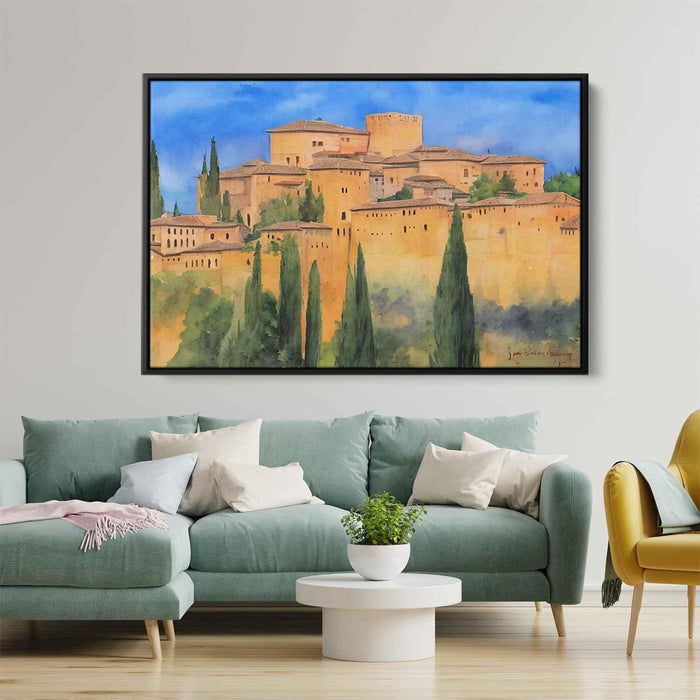 Watercolor Alhambra #123 - Kanvah