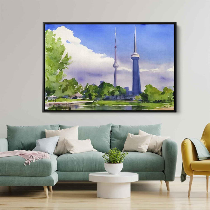 Watercolor CN Tower #108 - Kanvah
