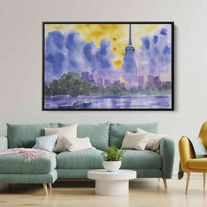 Watercolor CN Tower #112 - Kanvah