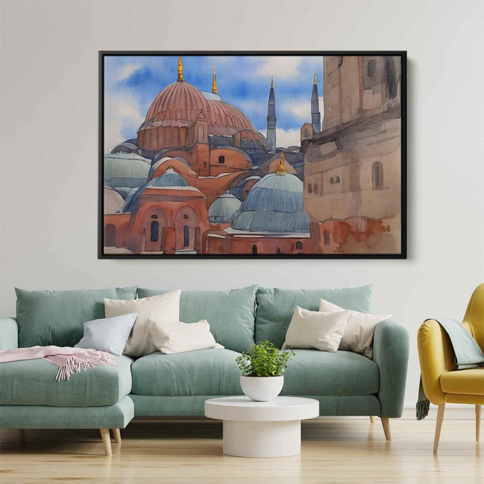 Watercolor Hagia Sophia #105 - Kanvah