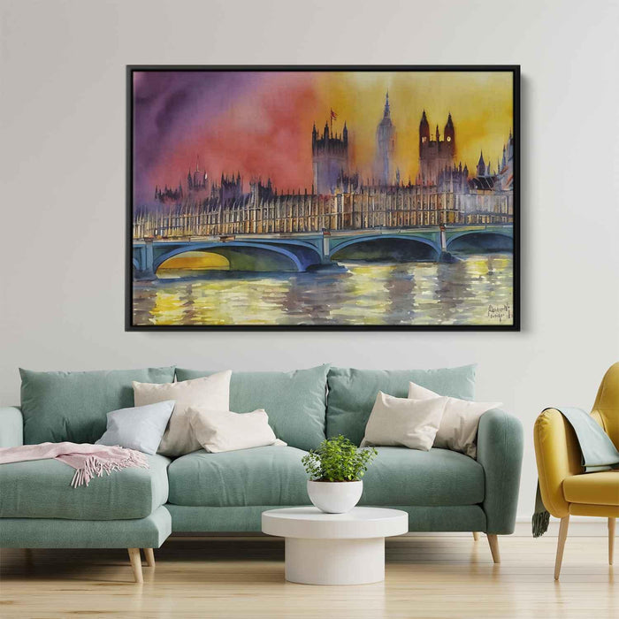 Watercolor Palace of Westminster #108 - Kanvah