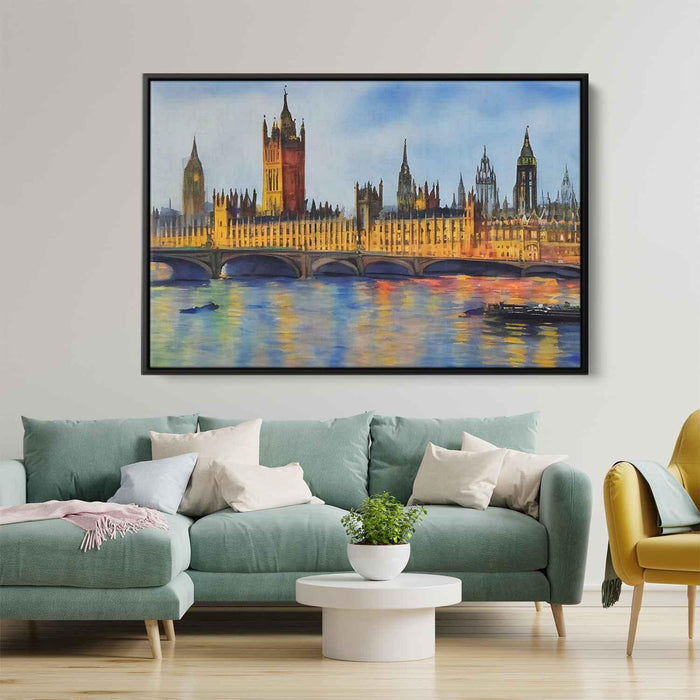 Watercolor Palace of Westminster #110 - Kanvah