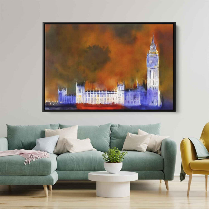 Watercolor Palace of Westminster #123 - Kanvah