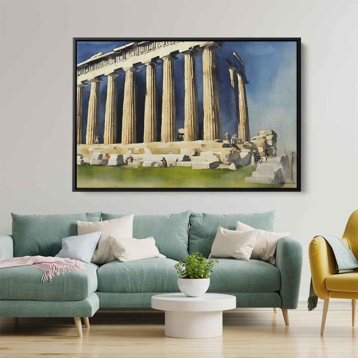 Watercolor Parthenon #113 - Kanvah