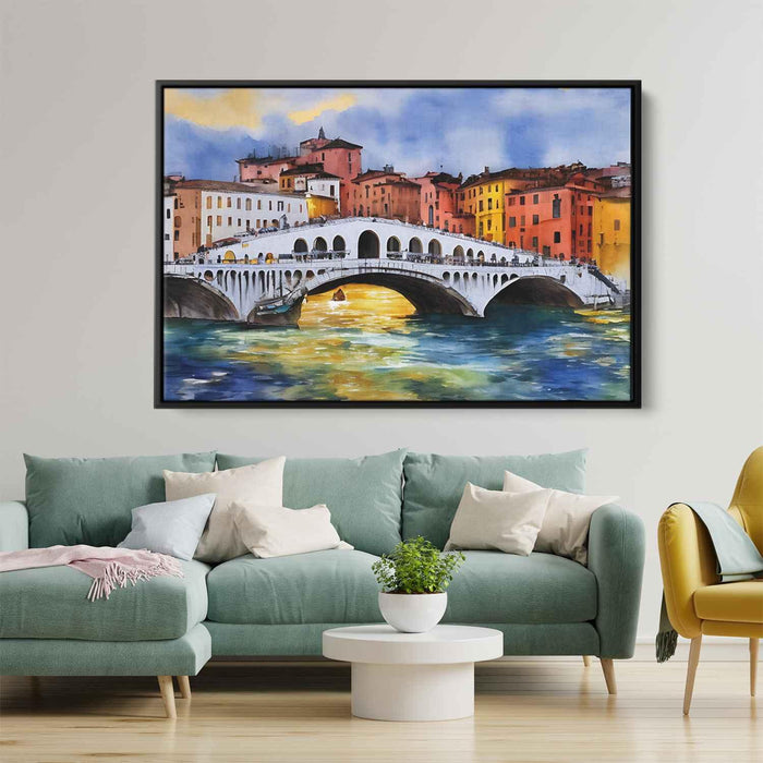 Watercolor Rialto Bridge #105 - Kanvah