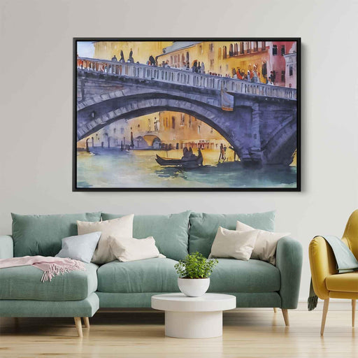 Watercolor Rialto Bridge #106 - Kanvah