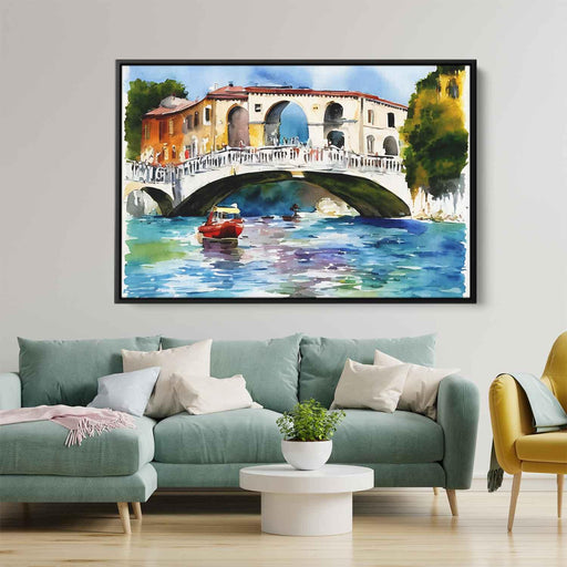 Watercolor Rialto Bridge #115 - Kanvah