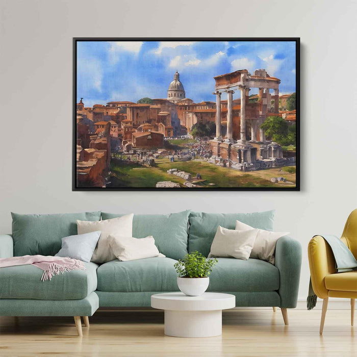 Watercolor Roman Forum #105 - Kanvah