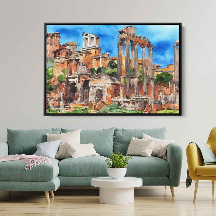 Watercolor Roman Forum #112 - Kanvah