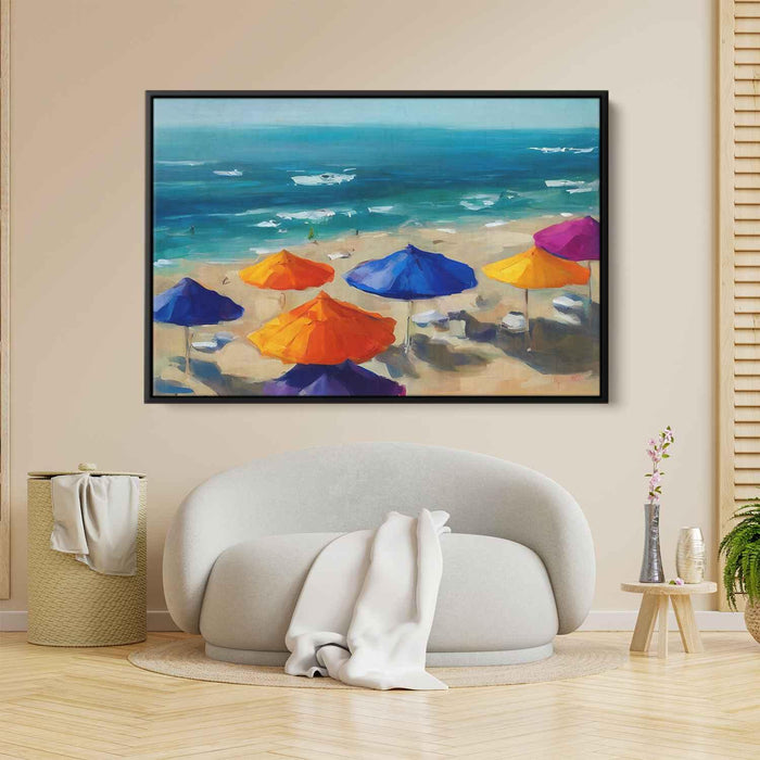 Abstract Beach Umbrellas #108 - Kanvah