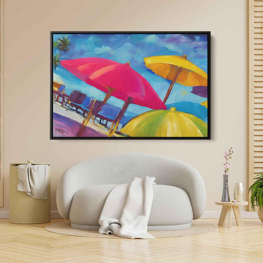 Abstract Beach Umbrellas #113 - Kanvah