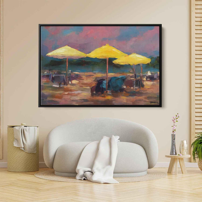 Abstract Beach Umbrellas #115 - Kanvah