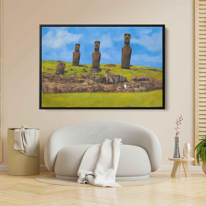 Abstract Moai of Easter Island #106 - Kanvah