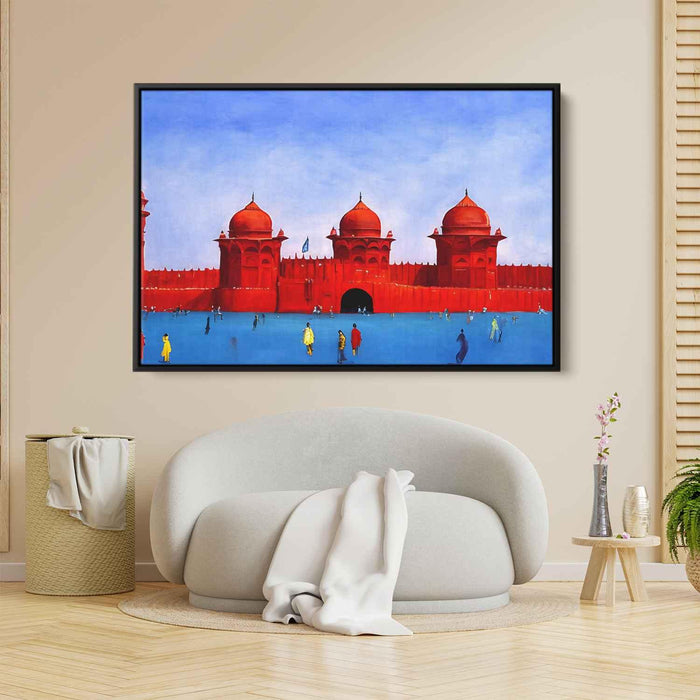 Abstract Red Fort #115 - Kanvah