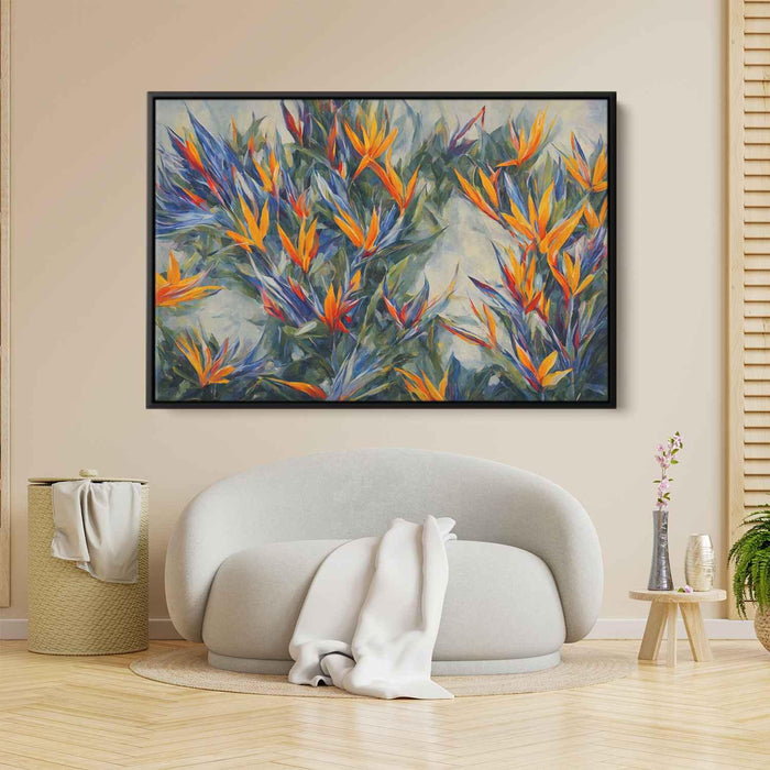 Contemporary Oil Birds of Paradise #105 - Kanvah
