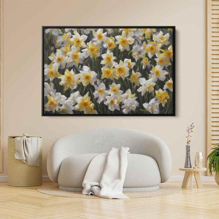 Contemporary Oil Daffodils #108 - Kanvah